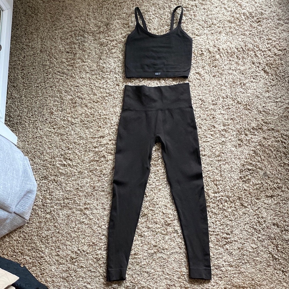 Set Active Espresso Brown Set